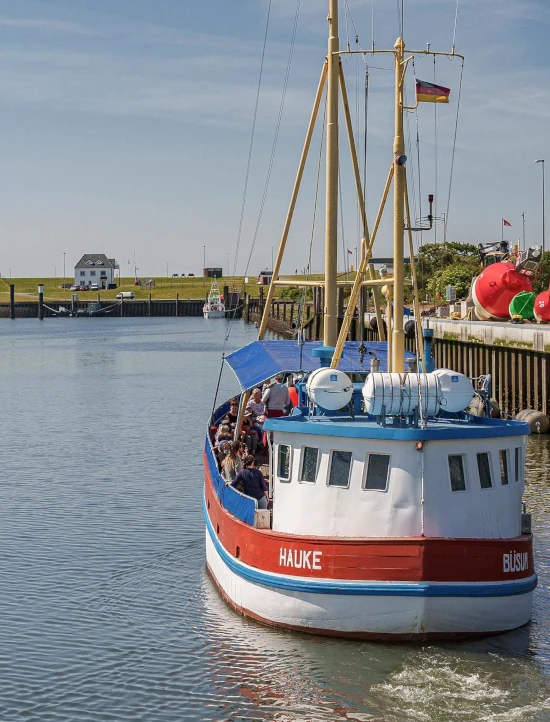 Kutter Hauke im Büsumer Hafen