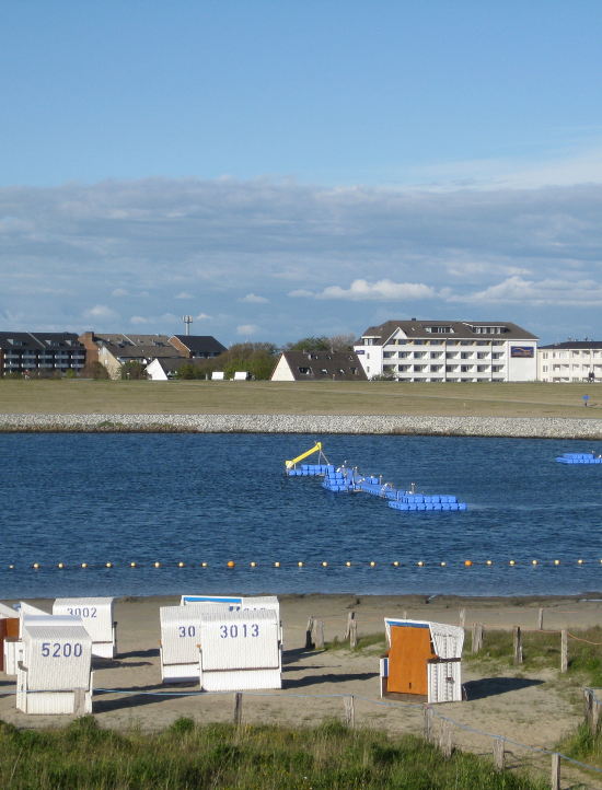 Familienlagune mit Strandkörben